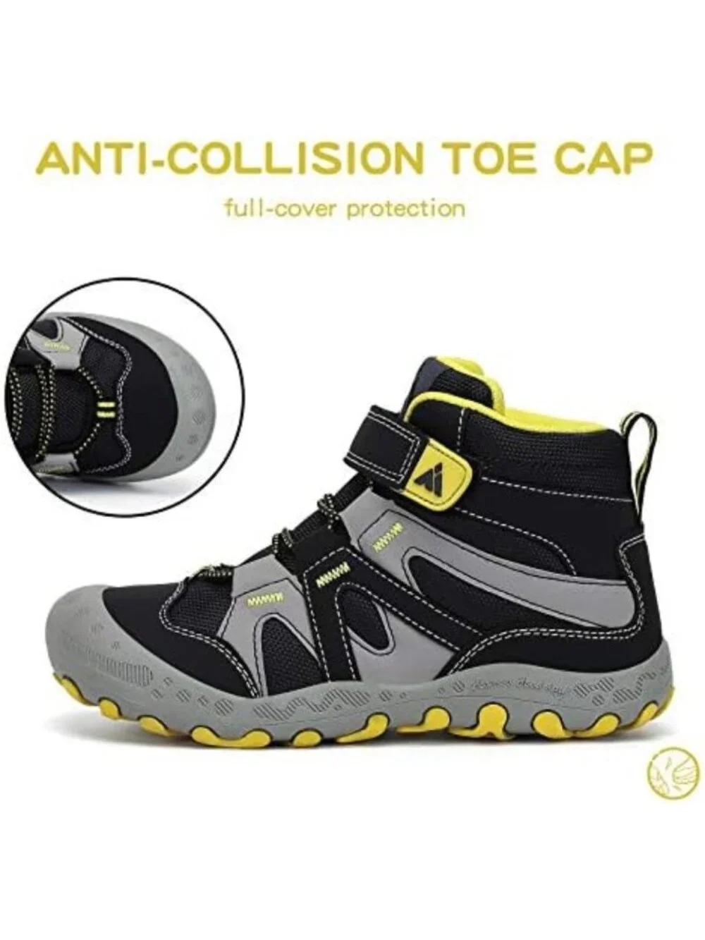 Unisex Water-Resistant Hiking Boots for Boys & Girls - Durable Outdoor Footwear